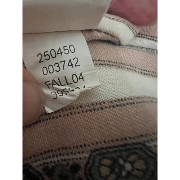 GAP Vintage Corduroy Lined Blazer Jacket US 6 Cream Y2K ASO Hermione Granger - Picture 5 of 9